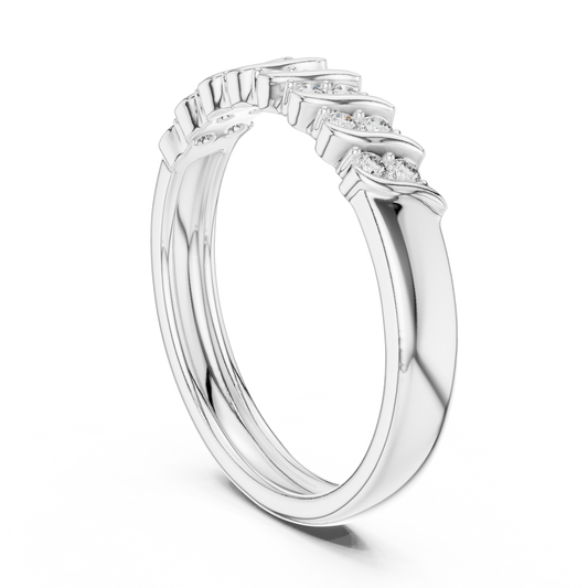 Wavecrest Lab-Grown Diamond Band