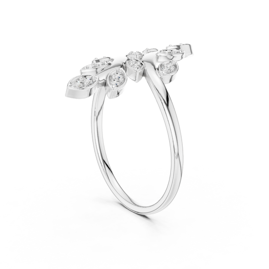 Vineleaf Lab-Grown Diamond Ring