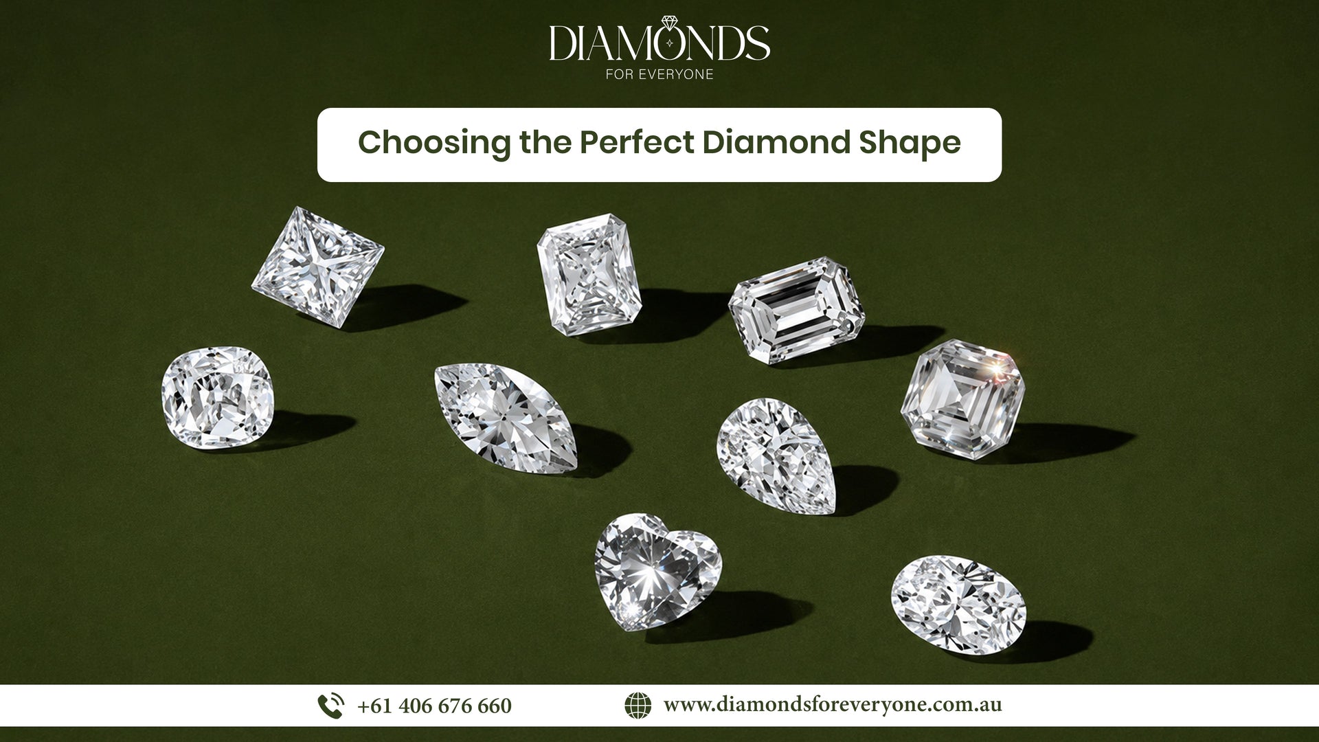 How to Choose the Perfect Diamond Shape?