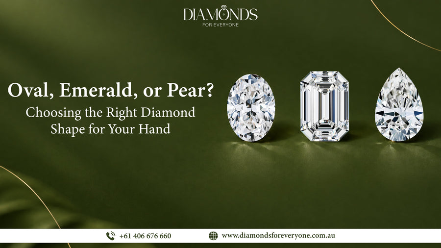 Oval, Emerald, or Pear? Choosing the Right Diamond Shape for Your Hand