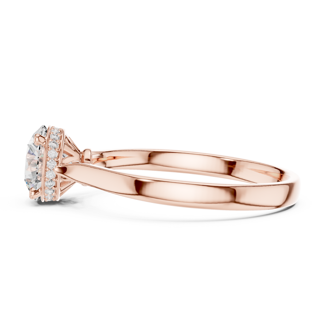 Classic Round Solitaire Diamond Ring