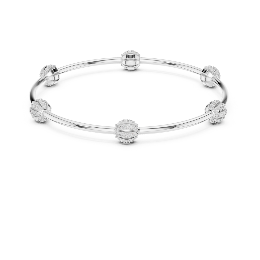 Celestial Orbit Lab-Grown Diamond Bangle Bracelet