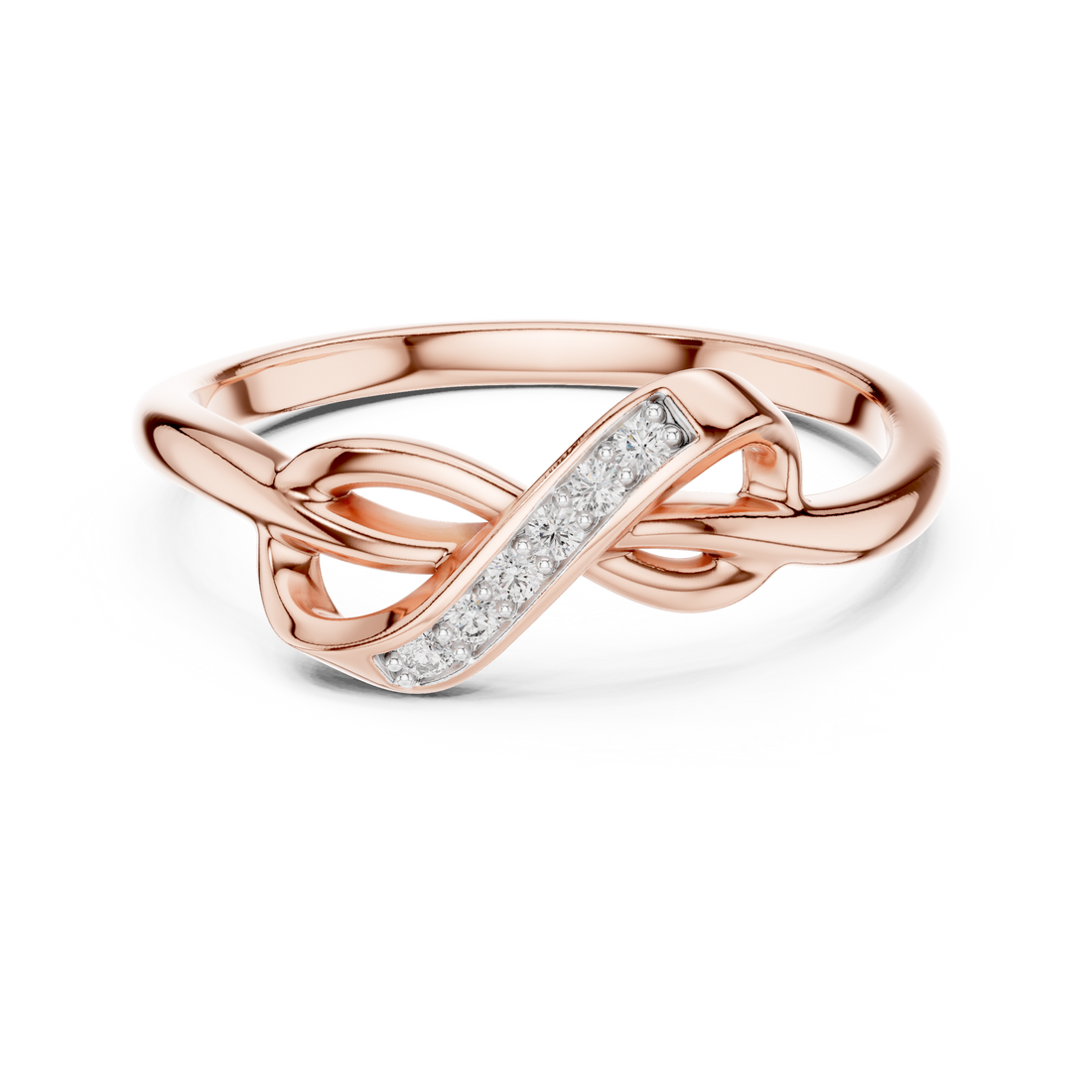 Infinity Grace Lab-Grown Diamond Band Ring