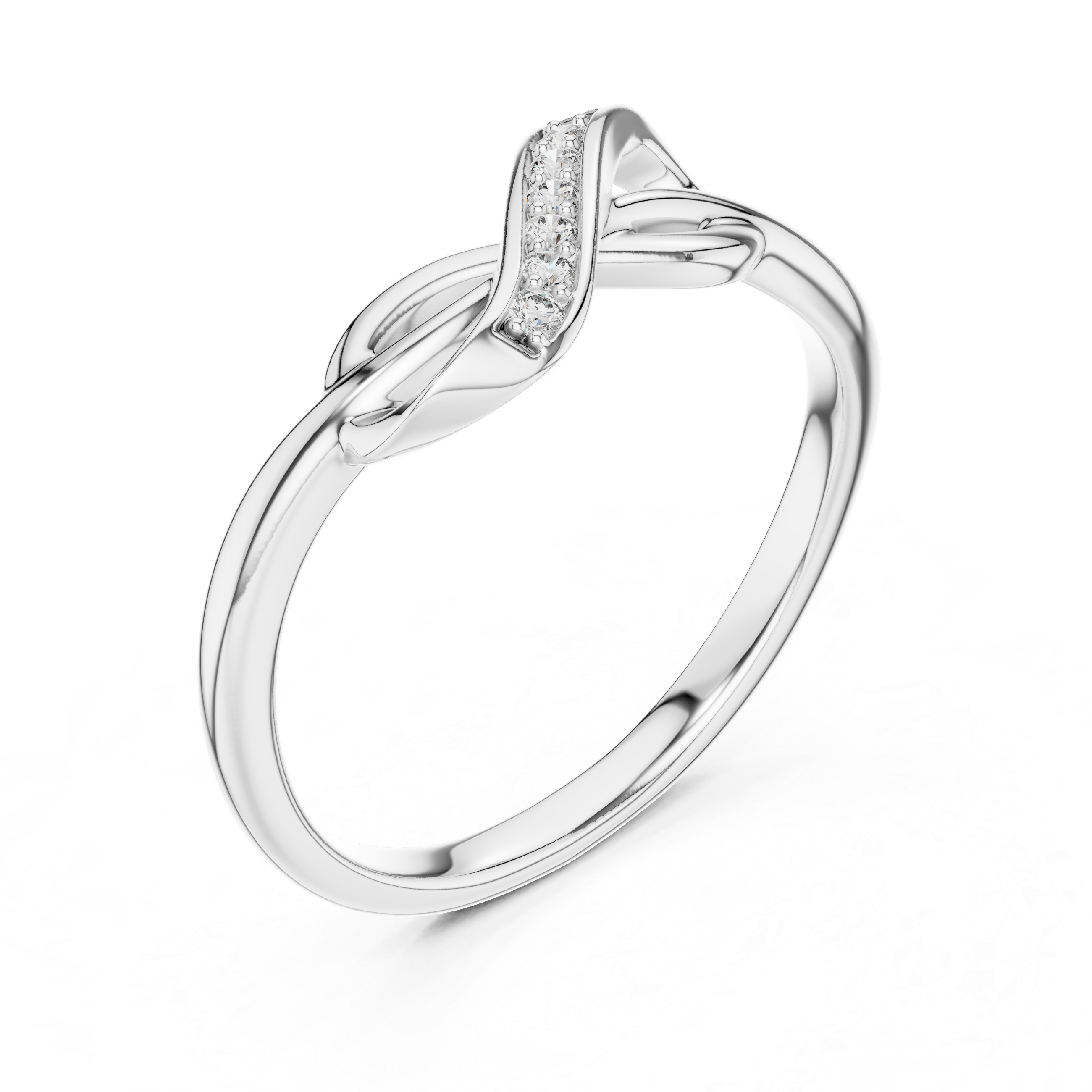 Infinity Grace Lab-Grown Diamond Band Ring