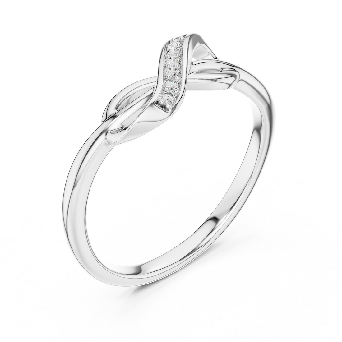Infinity Grace Lab-Grown Diamond Band Ring