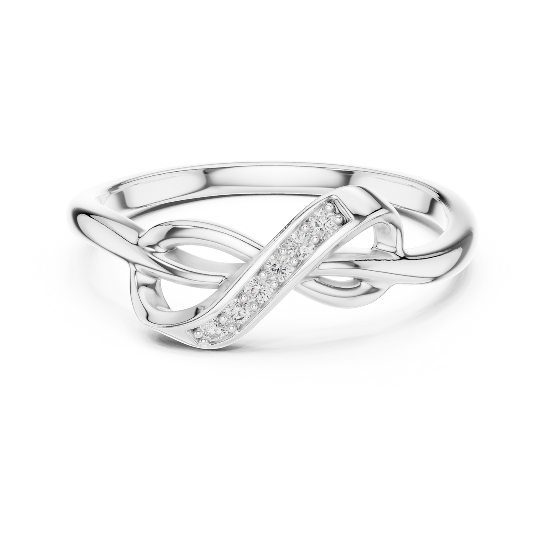 Infinity Grace Lab-Grown Diamond Band Ring