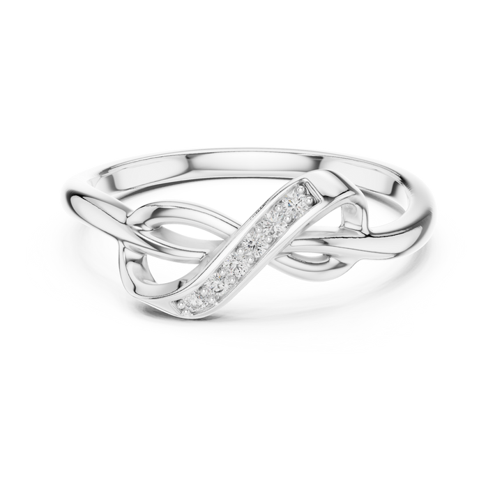 Infinity Grace Lab-Grown Diamond Band Ring