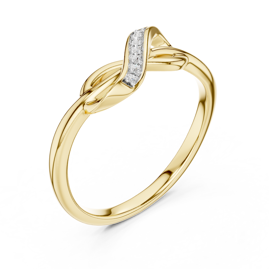 Infinity Grace Lab-Grown Diamond Band Ring