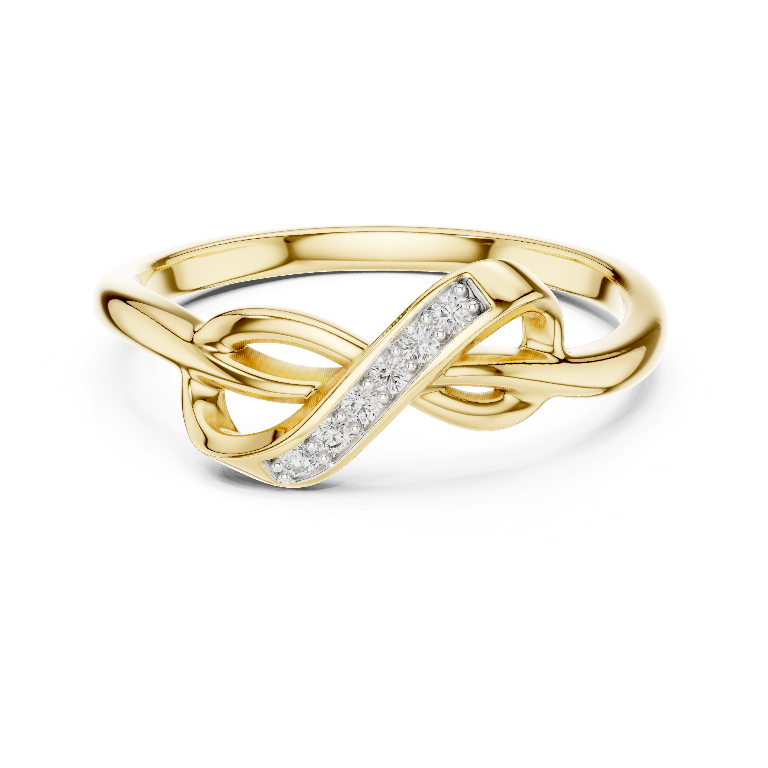 Infinity Grace Lab-Grown Diamond Band Ring