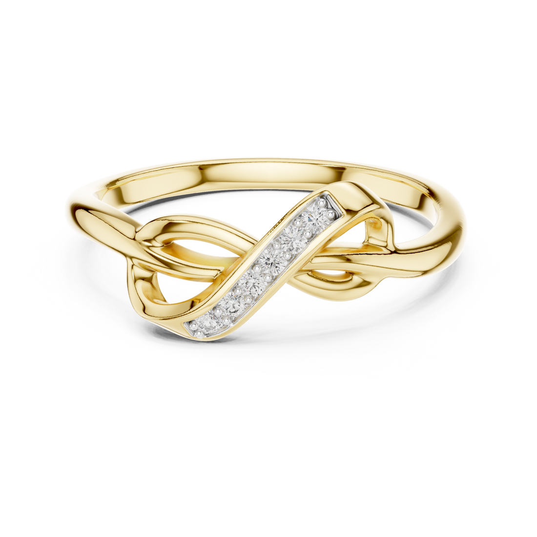 Infinity Grace Lab-Grown Diamond Band Ring