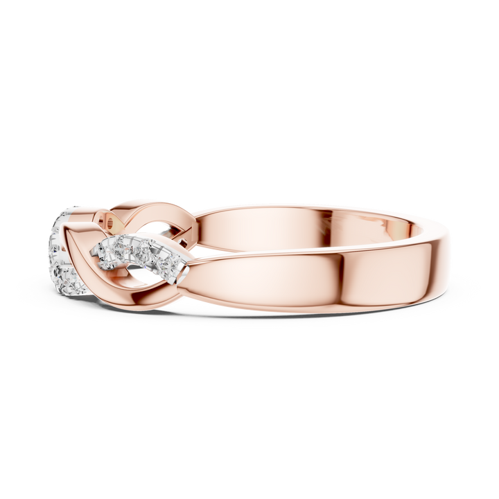 Eternal Wave Lab-Grown Diamond Band Ring