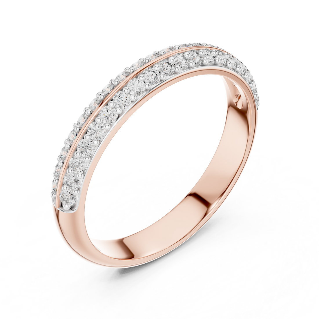 Dual Radiance Lab-Grown Diamond Eternity Band