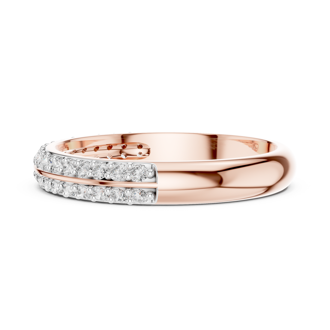 Dual Radiance Lab-Grown Diamond Eternity Band