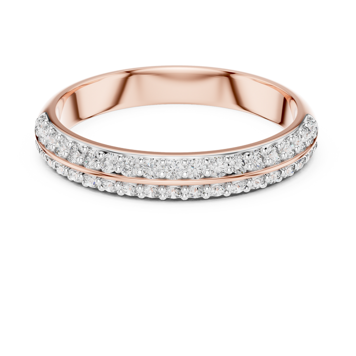 Dual Radiance Lab-Grown Diamond Eternity Band