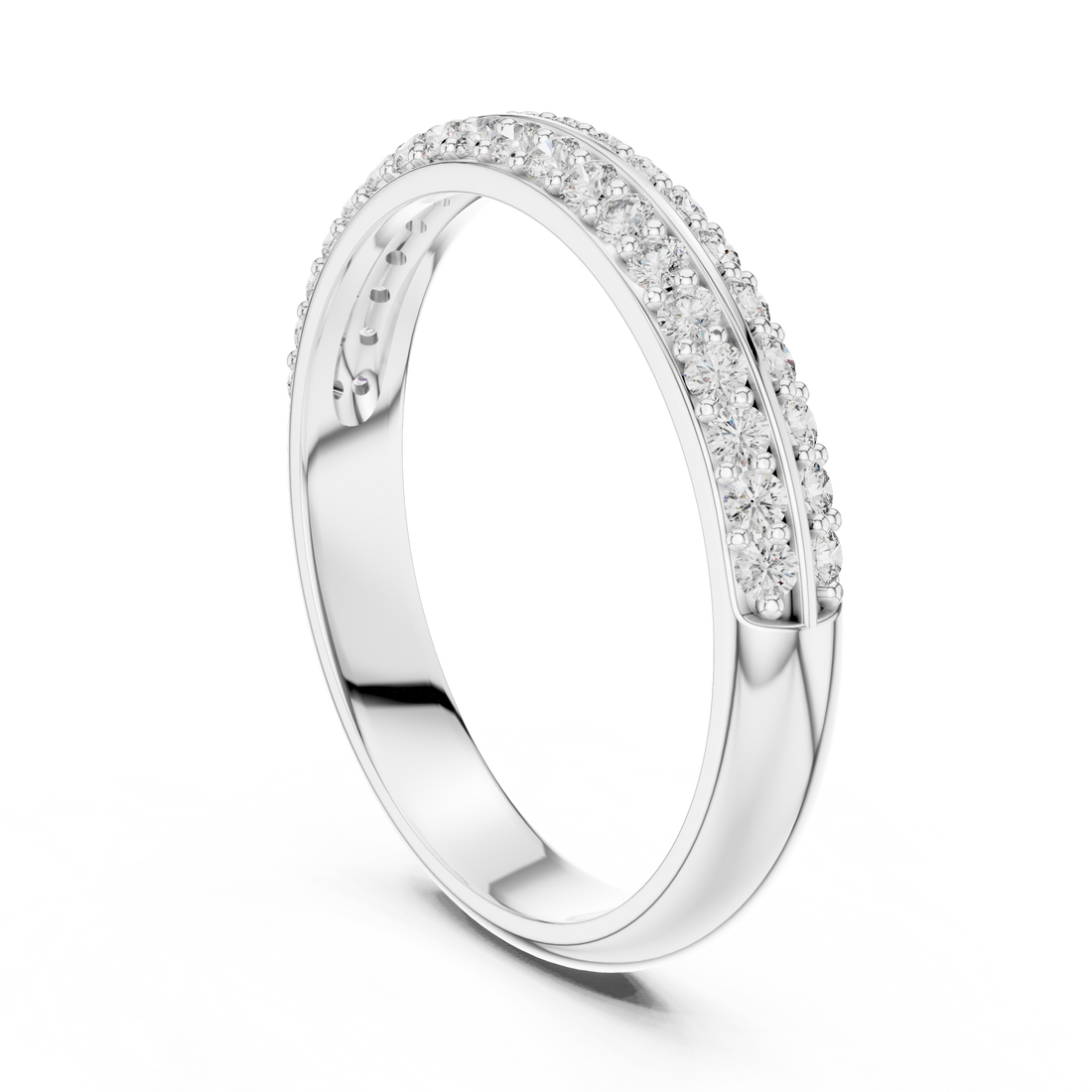 Dual Radiance Lab-Grown Diamond Eternity Band