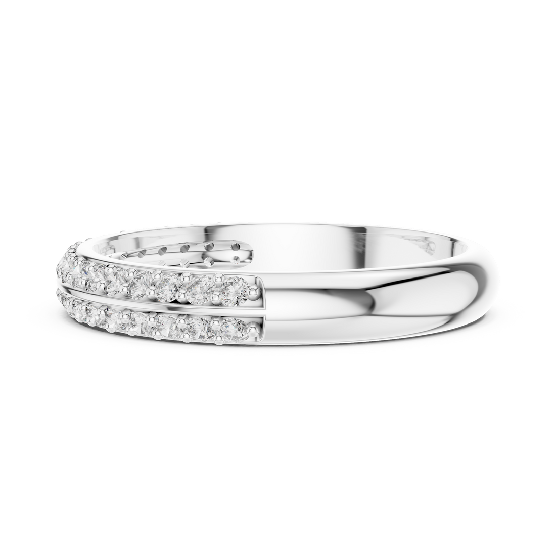 Dual Radiance Lab-Grown Diamond Eternity Band
