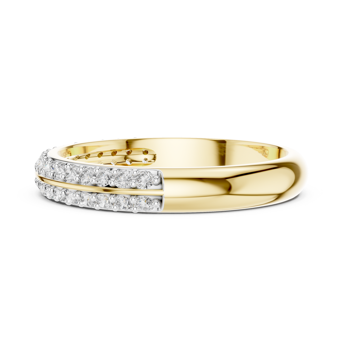 Dual Radiance Lab-Grown Diamond Eternity Band