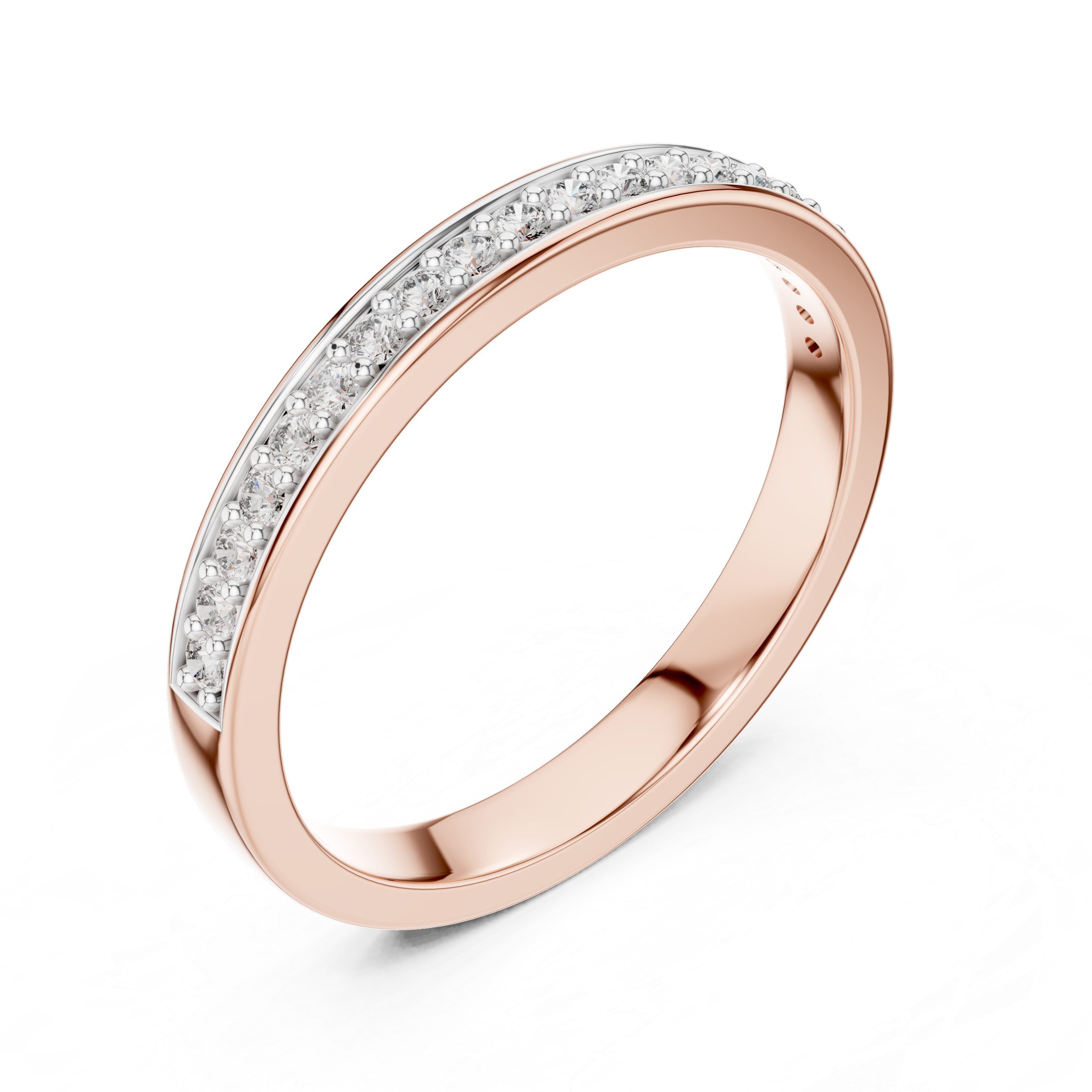 Pure Line Lab-Grown Diamond Wedding Band
