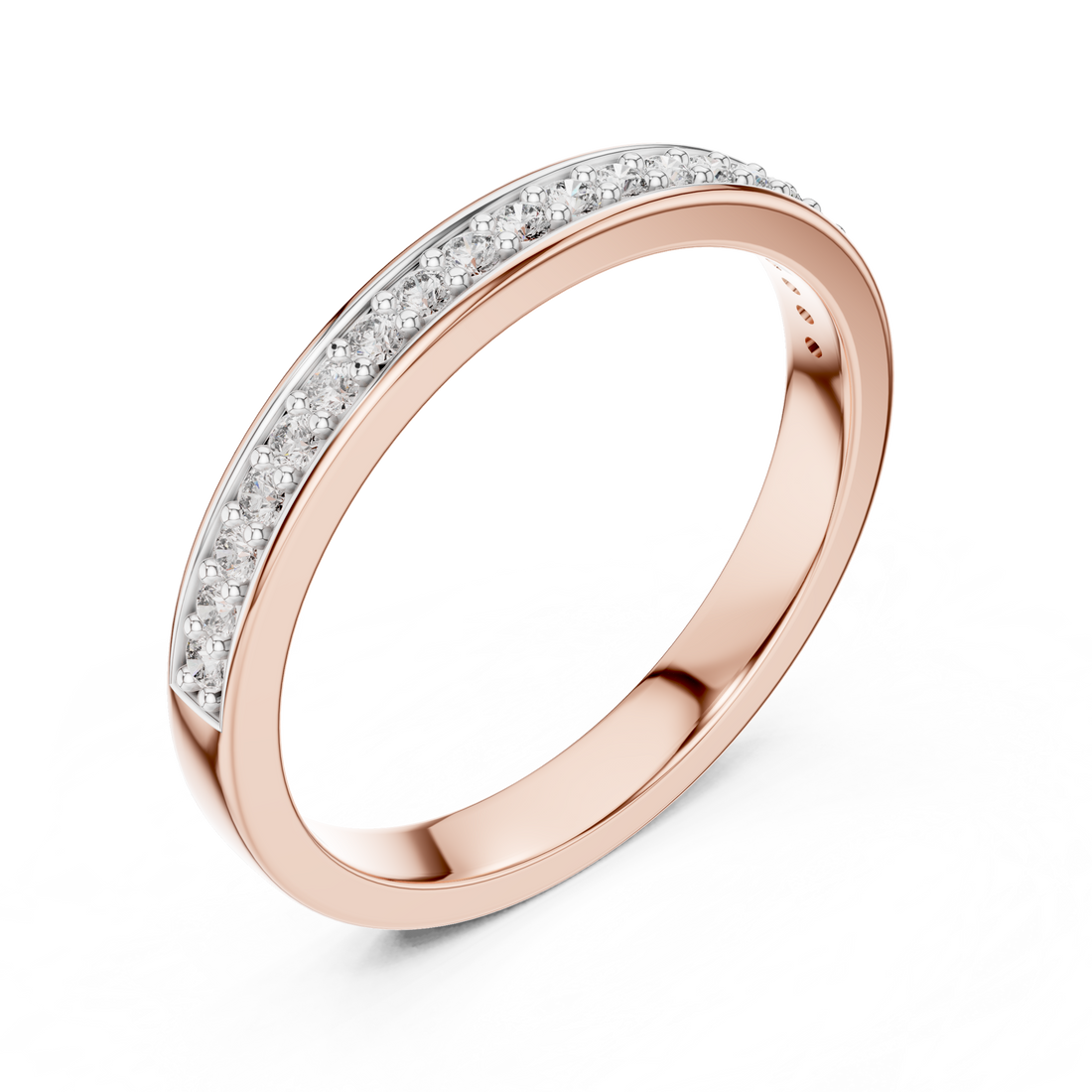Pure Line Lab-Grown Diamond Wedding Band