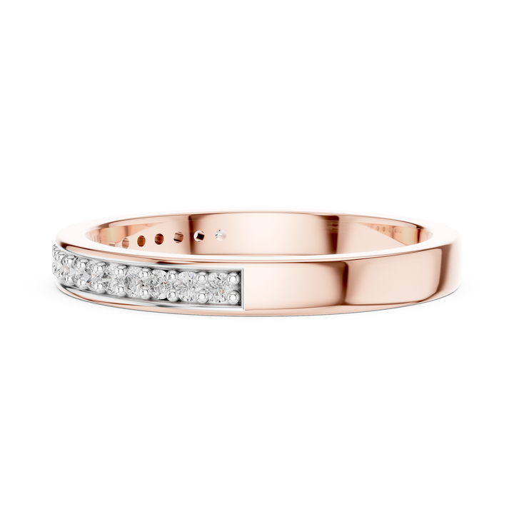 Pure Line Lab-Grown Diamond Wedding Band