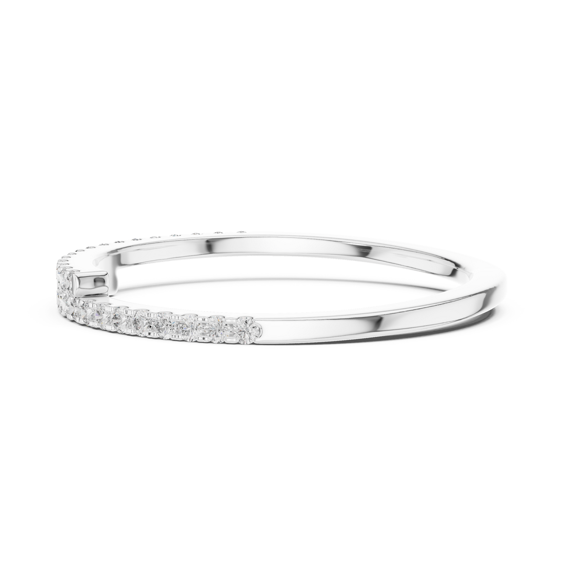 Halfway Brilliance Lab-Grown Diamond Band Ring