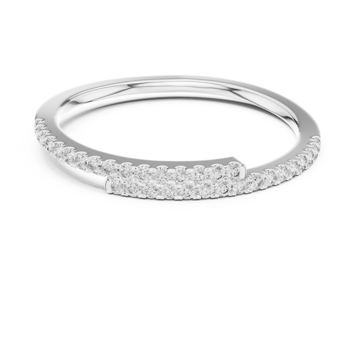 Halfway Brilliance Lab-Grown Diamond Band Ring