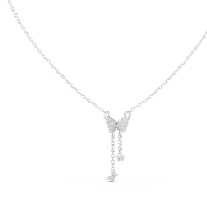 Flutter Grace Lab-Grown Diamond Butterfly Necklace