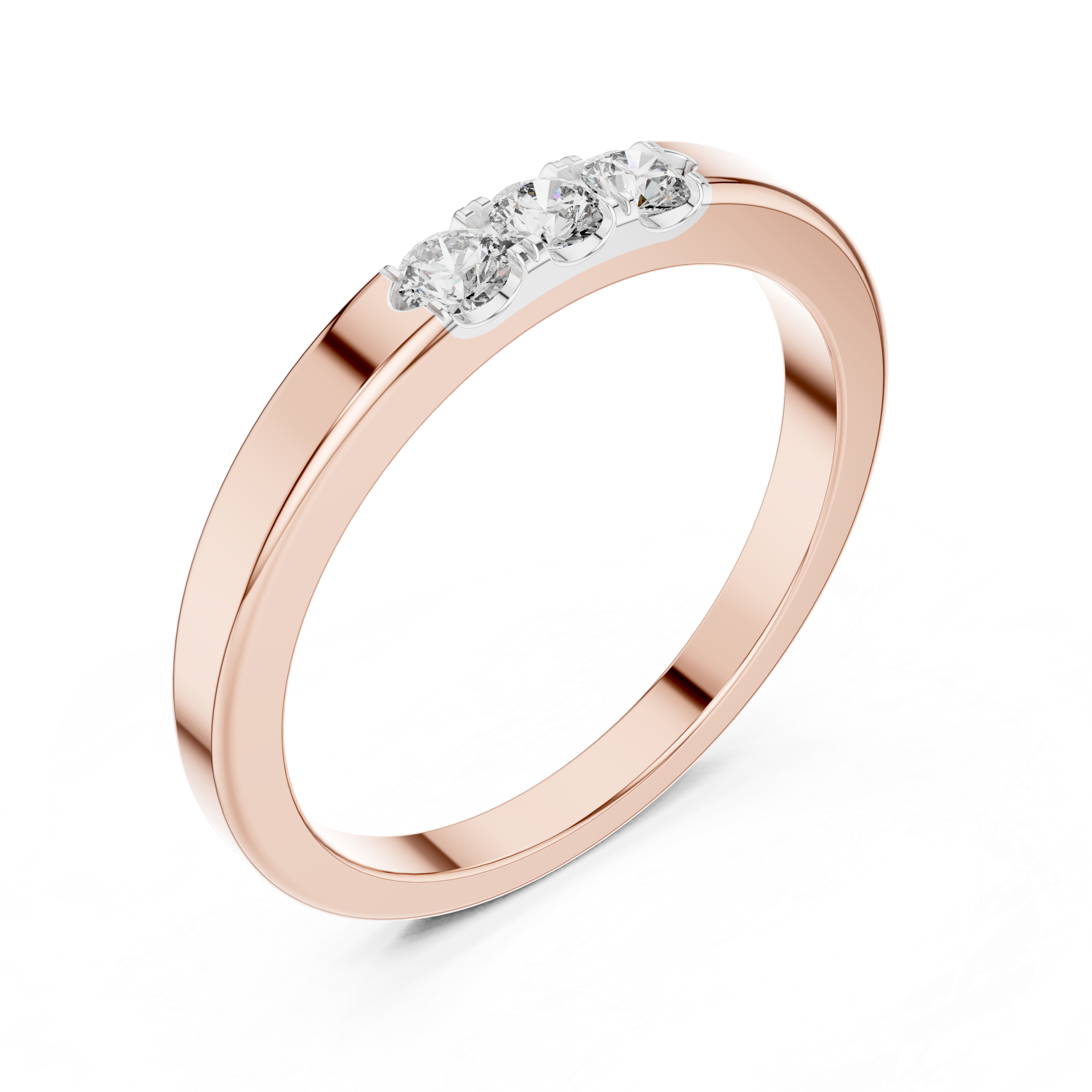 Trinity Spark Lab-Grown Diamond Band Ring
