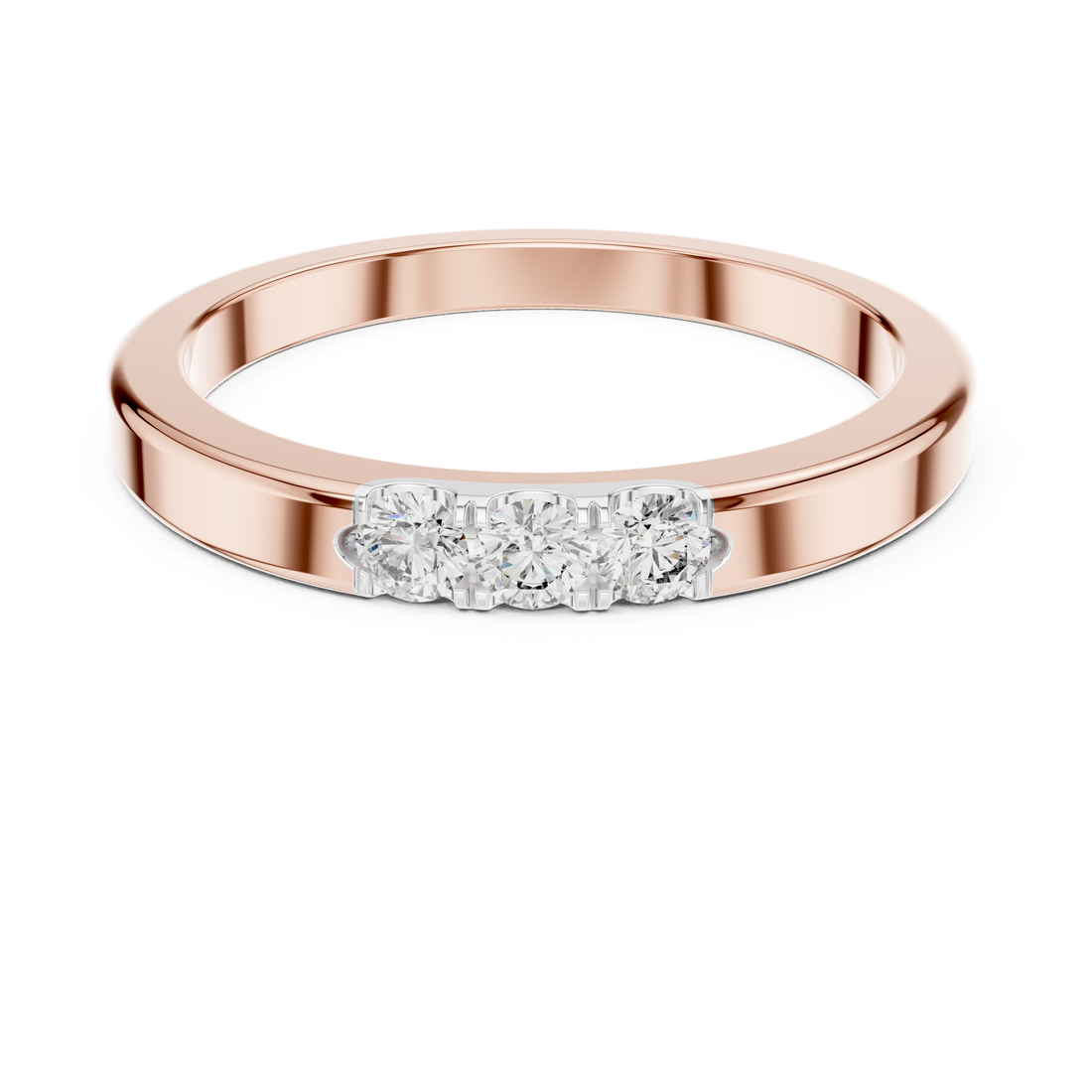Trinity Spark Lab-Grown Diamond Band Ring