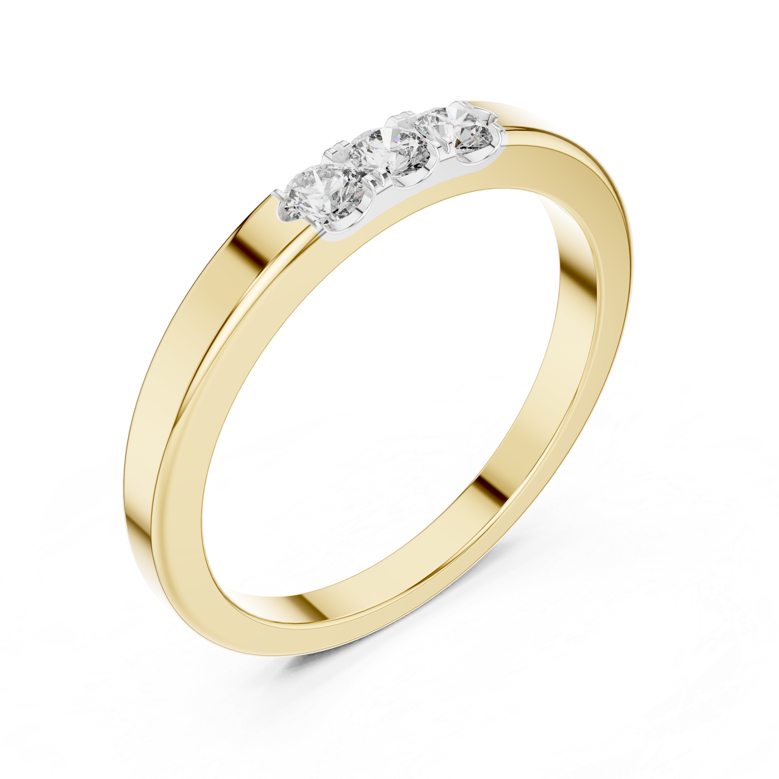 Trinity Spark Lab-Grown Diamond Band Ring