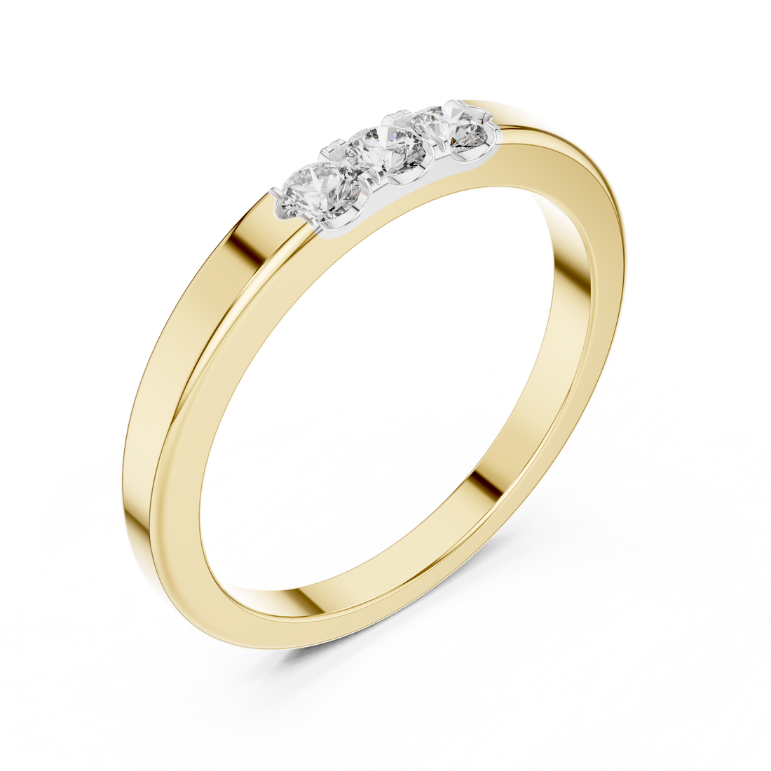 Trinity Spark Lab-Grown Diamond Band Ring