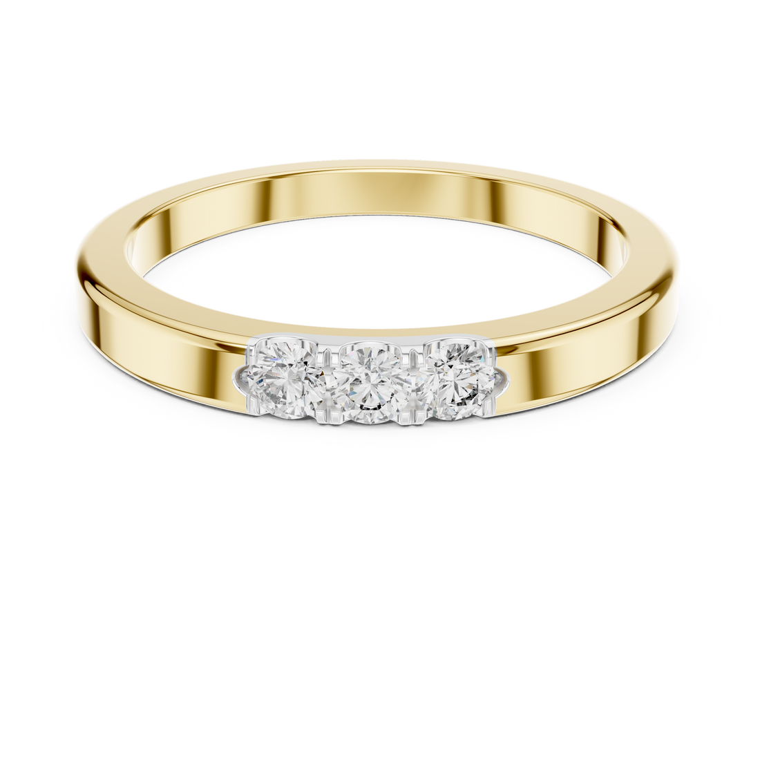 Trinity Spark Lab-Grown Diamond Band Ring
