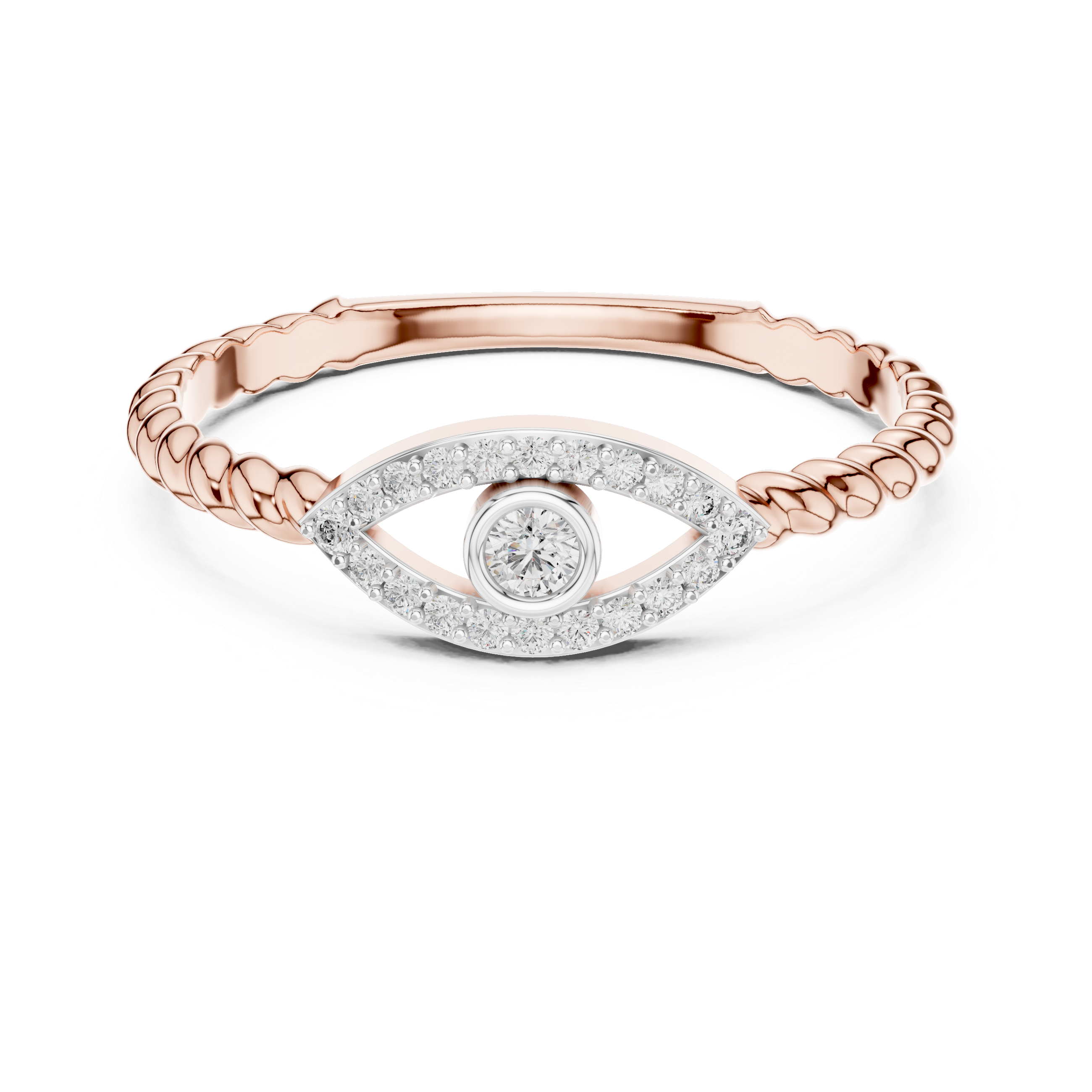 Eternal Eye Lab-Grown Diamond Band Ring