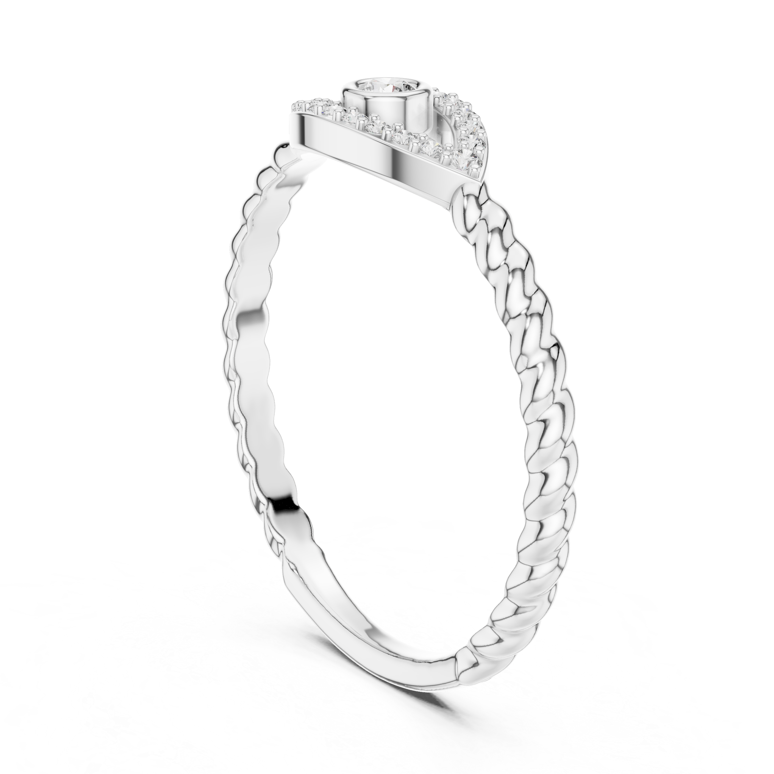 Eternal Eye Lab-Grown Diamond Band Ring