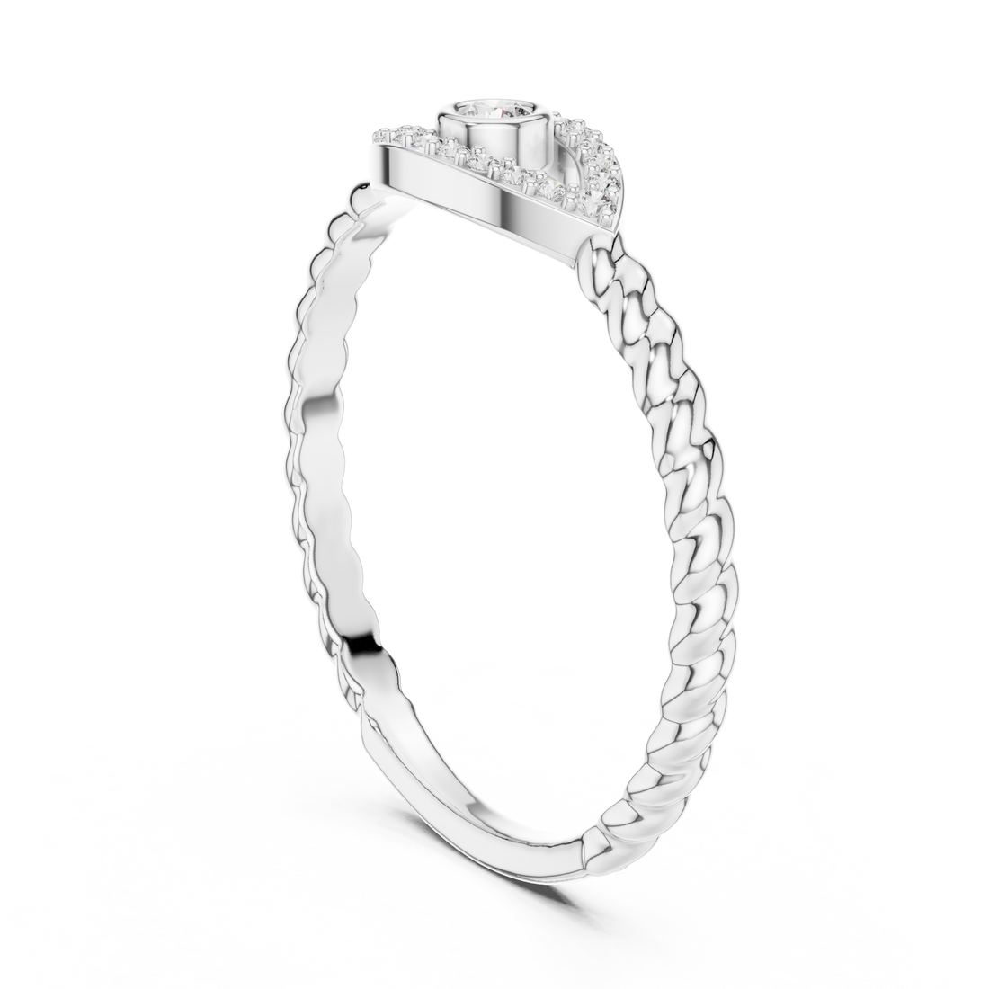 Eternal Eye Lab-Grown Diamond Band Ring