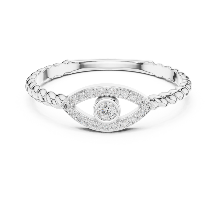 Eternal Eye Lab-Grown Diamond Band Ring
