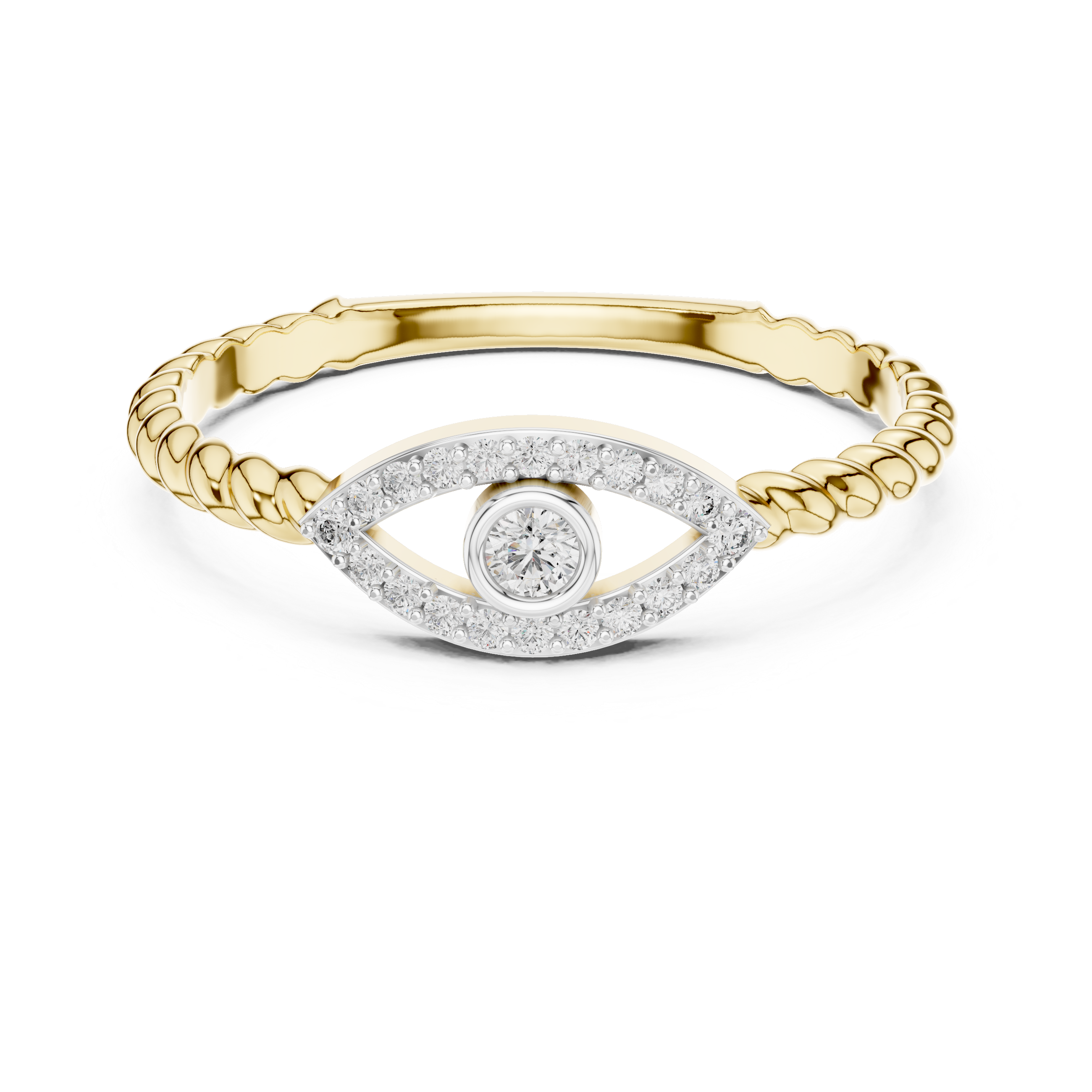 Eternal Eye Lab-Grown Diamond Band Ring
