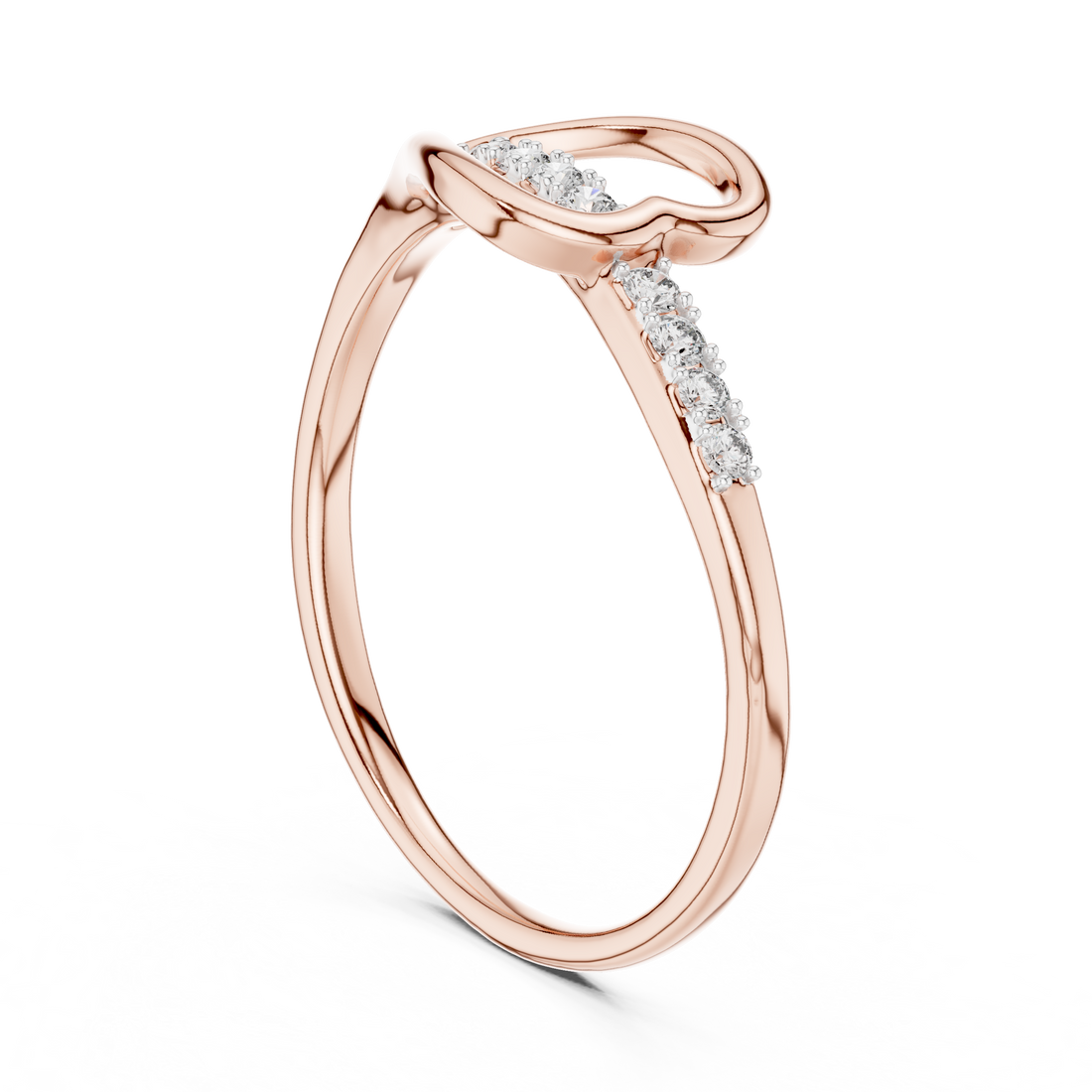 Infinity Loop Lab-Grown Diamond Ring