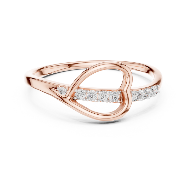 Infinity Loop Lab-Grown Diamond Ring