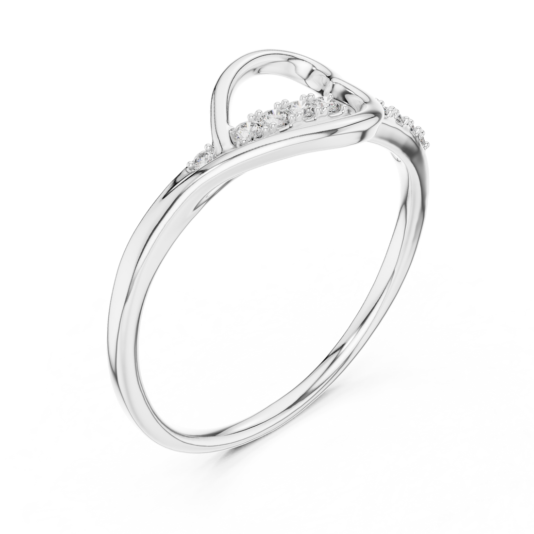 Infinity Loop Lab-Grown Diamond Ring