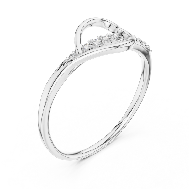 Infinity Loop Lab-Grown Diamond Ring