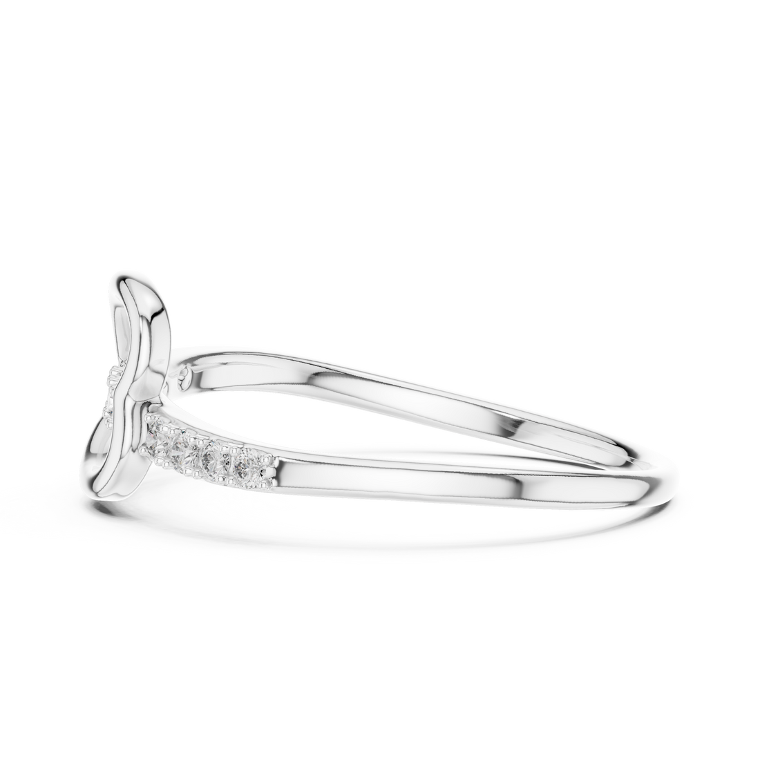 Infinity Loop Lab-Grown Diamond Ring