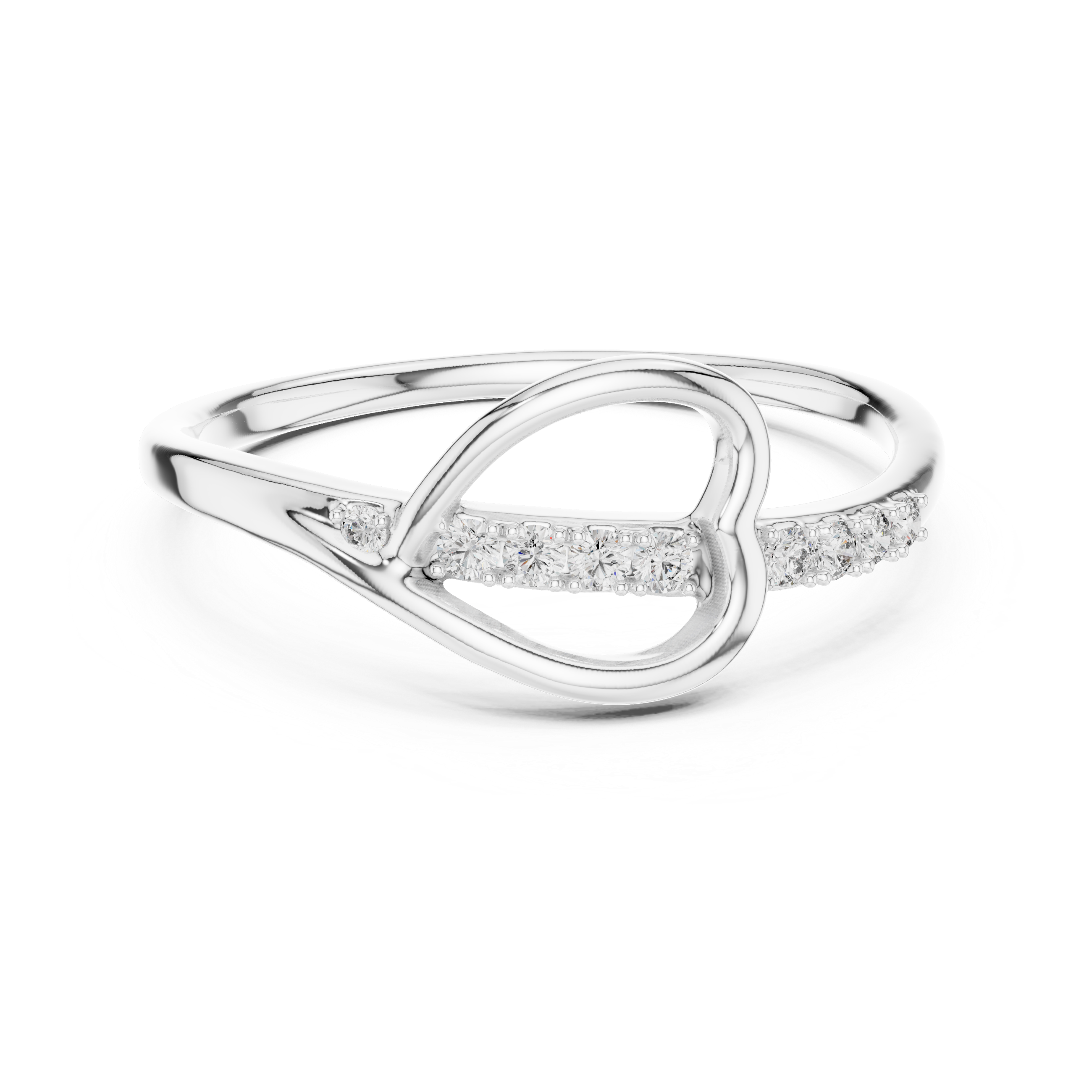 Infinity Loop Lab-Grown Diamond Ring