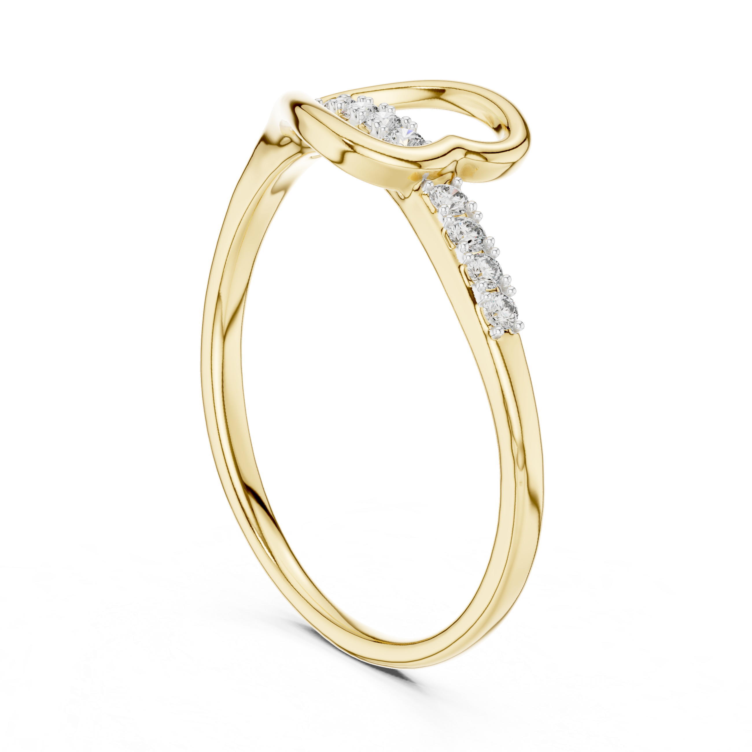 Infinity Loop Lab-Grown Diamond Ring