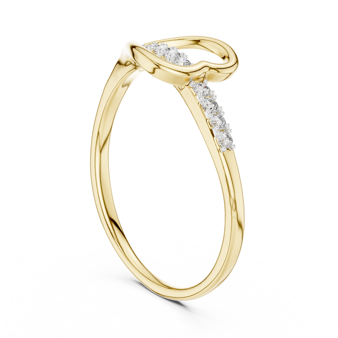 Infinity Loop Lab-Grown Diamond Ring