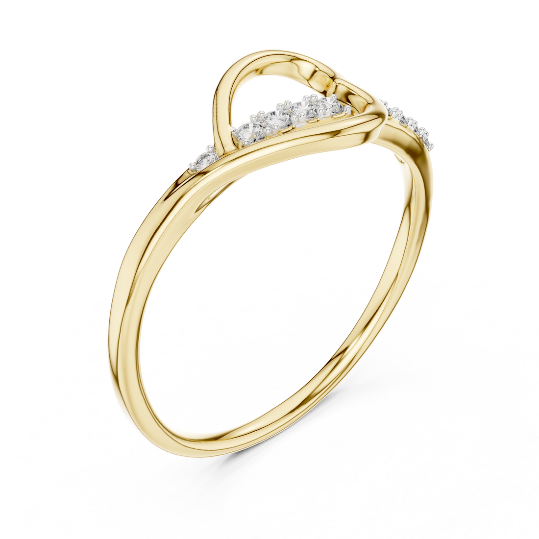 Infinity Loop Lab-Grown Diamond Ring