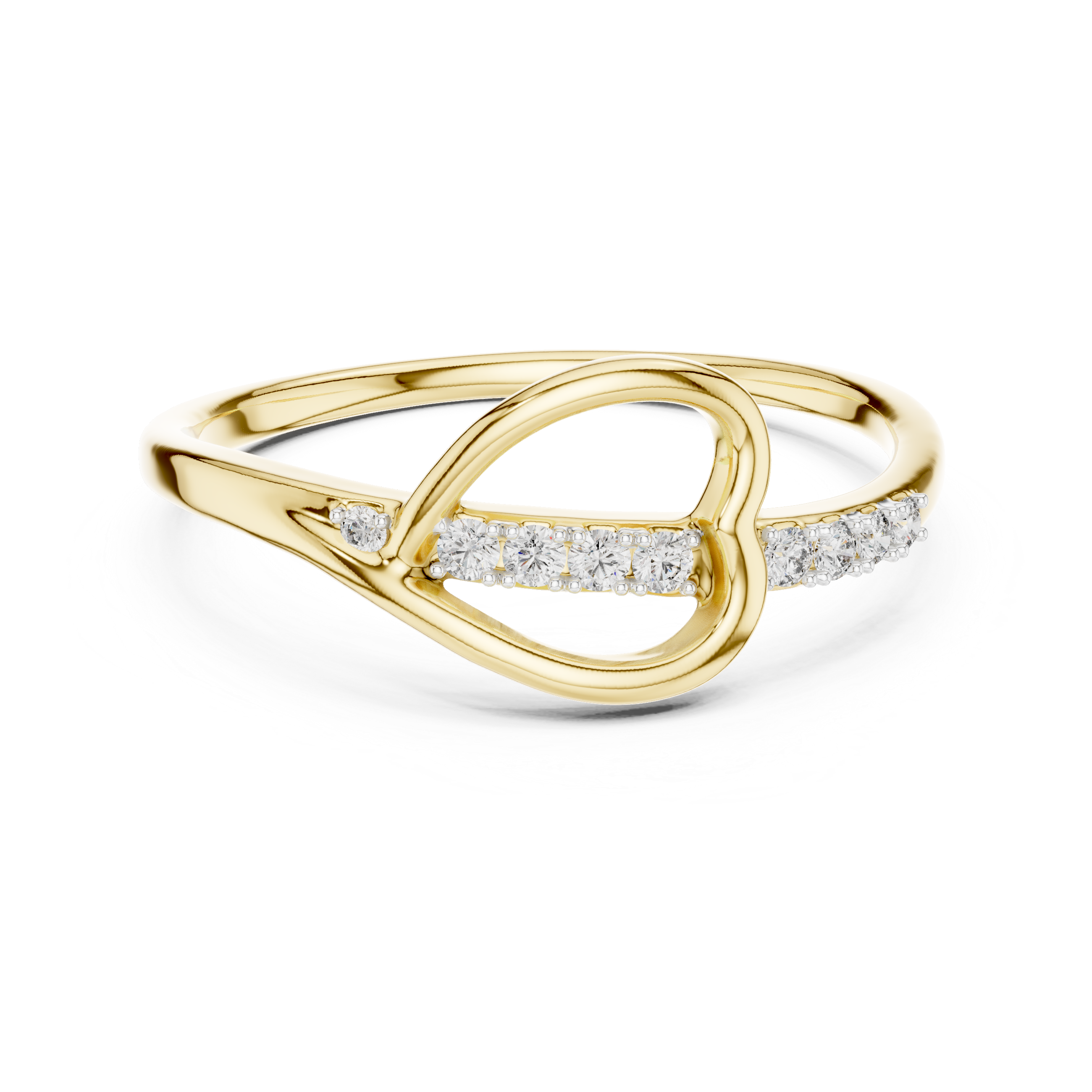 Infinity Loop Lab-Grown Diamond Ring