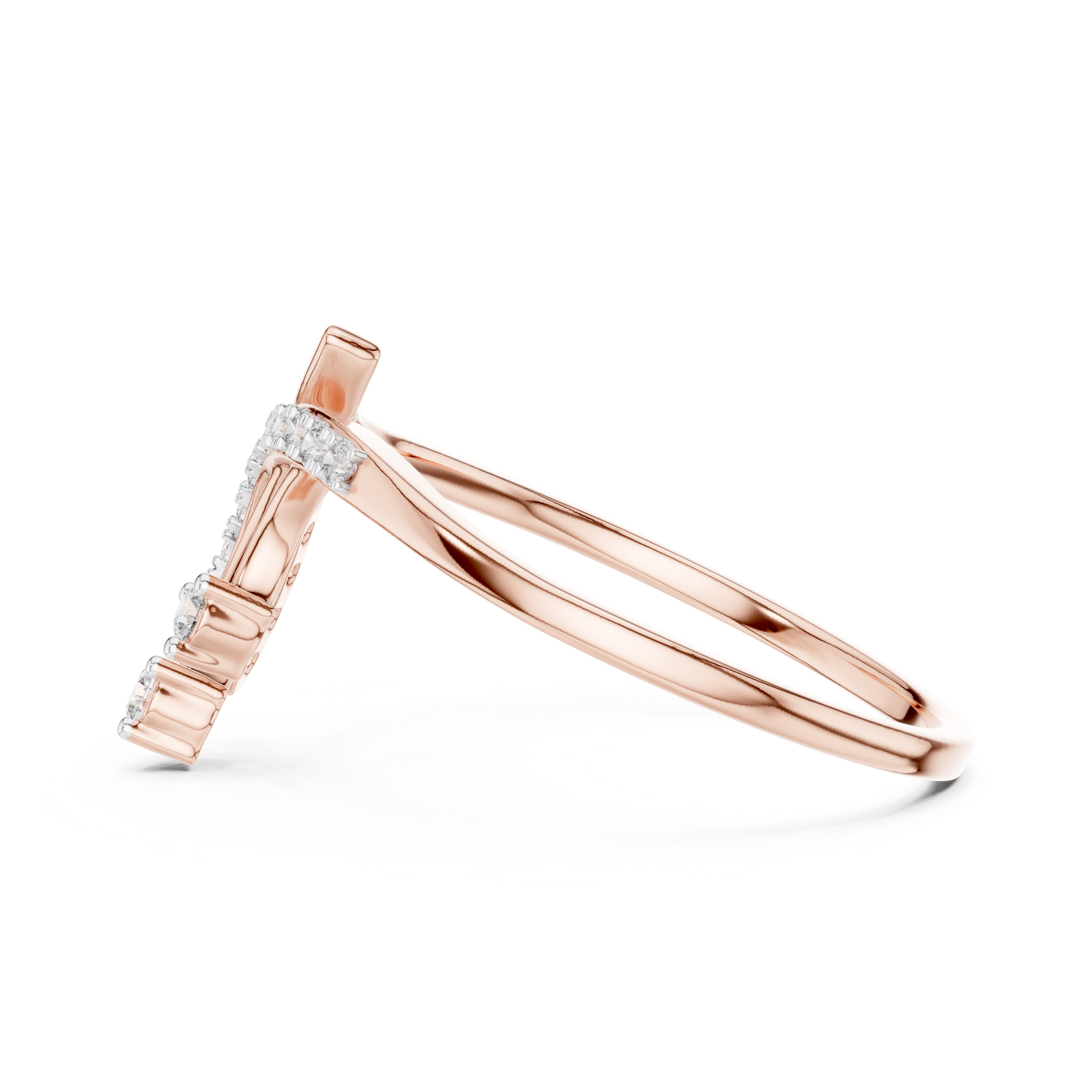 Celestial Curve Lab-Grown Diamond Ring