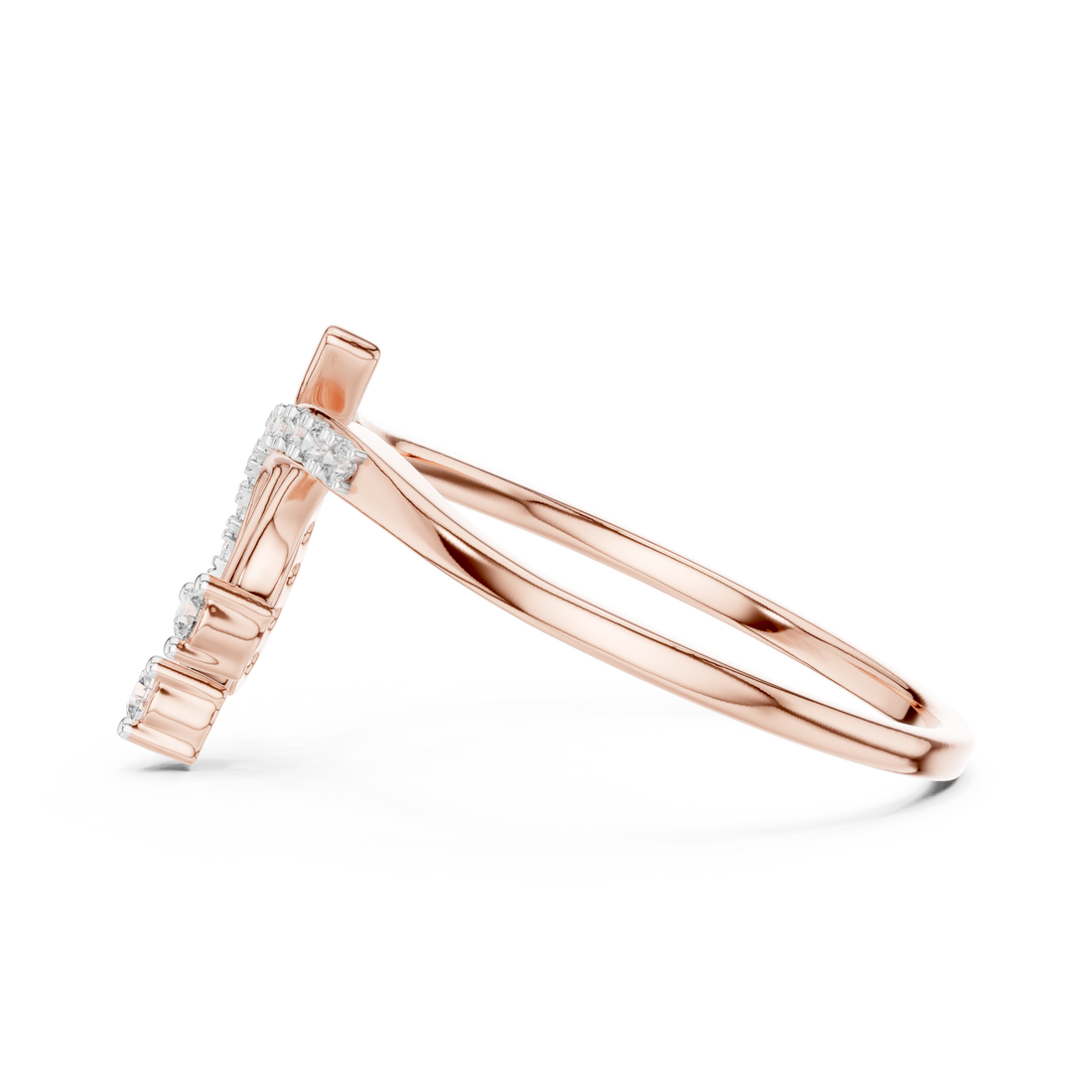 Celestial Curve Lab-Grown Diamond Ring