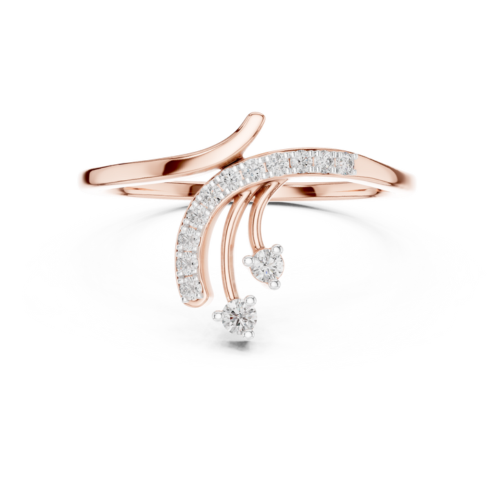 Celestial Curve Lab-Grown Diamond Ring
